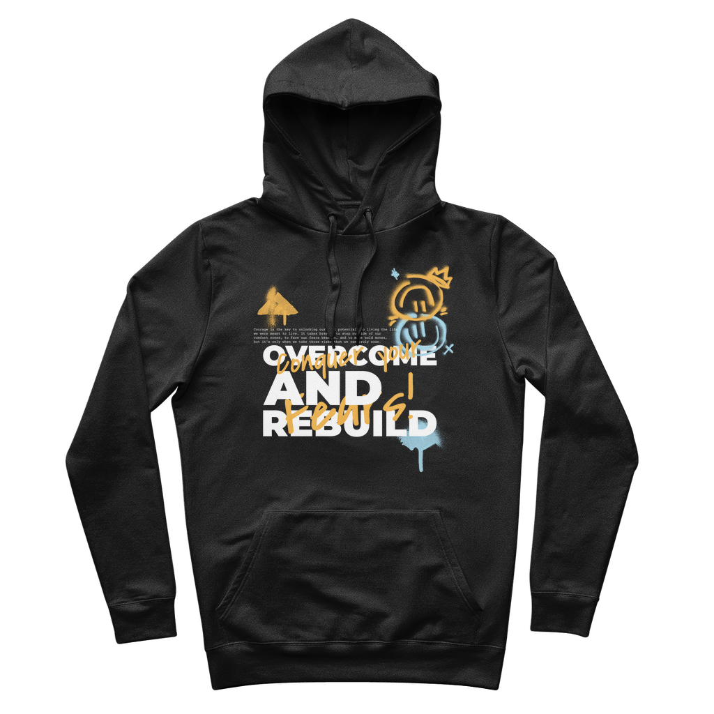 ZerofeaR Conquer 100% Organic Cotton Hoodie