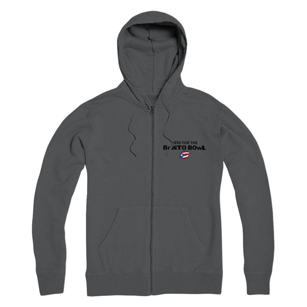 Benito Bowl Premium Adult Zip Hoodie