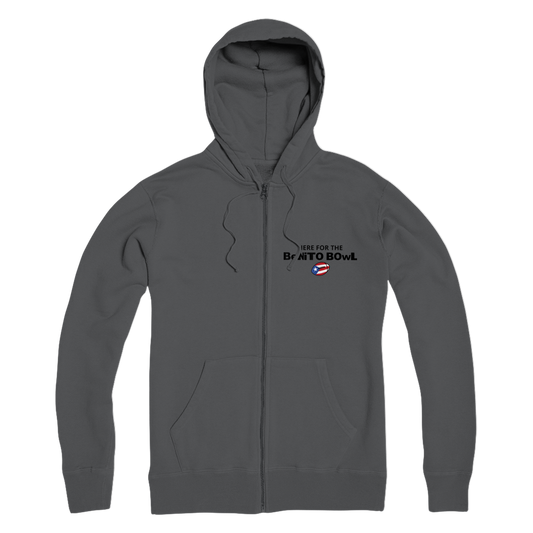 Benito Bowl Premium Adult Zip Hoodie