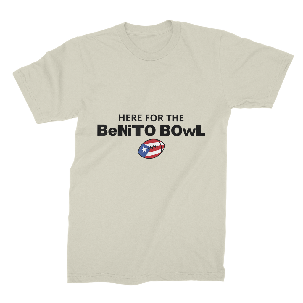 Benito Bowl Premium Jersey Adult T-Shirt