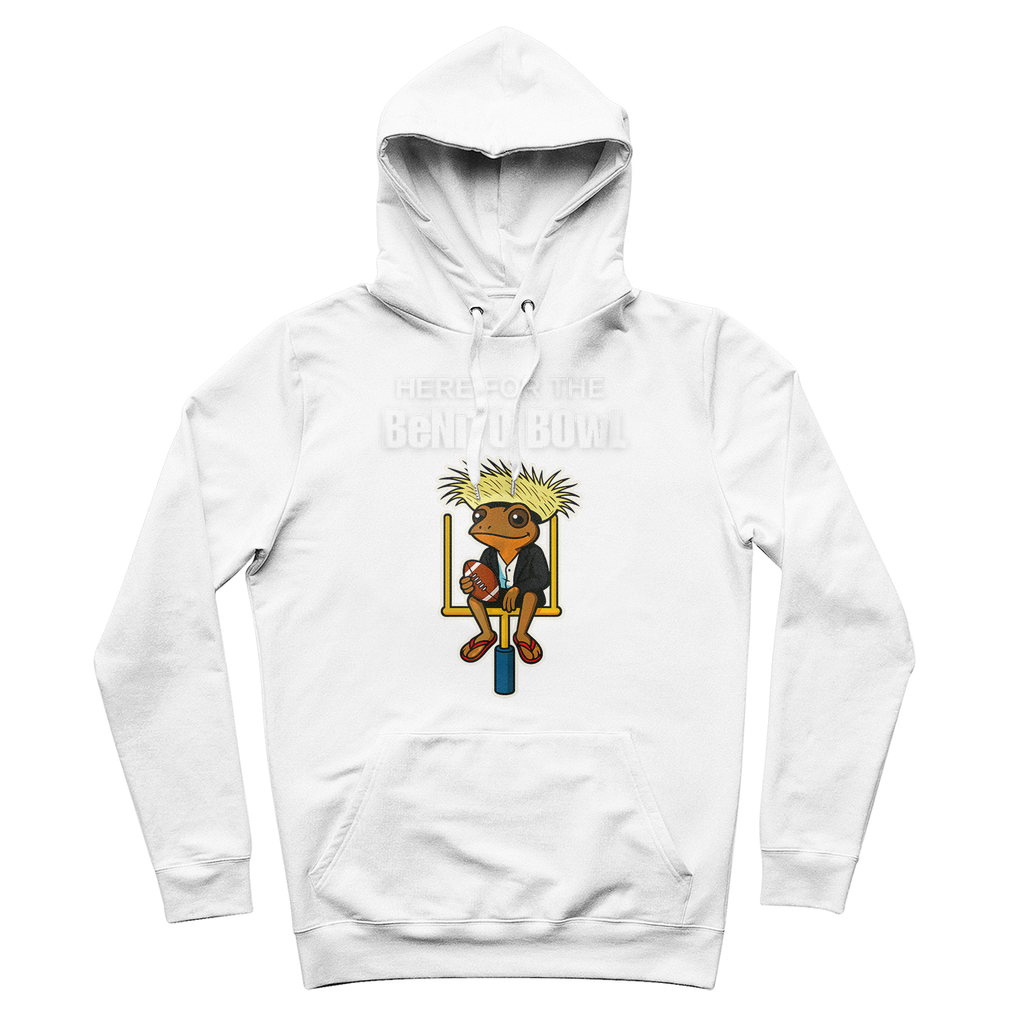 Benito Bowl 100% Organic Cotton Hoodie