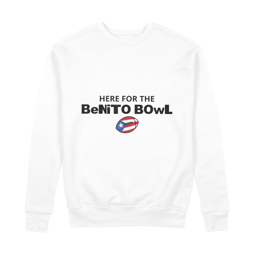Benito Bowl 100% Organic Cotton Sweatshirt