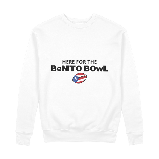 Benito Bowl 100% Organic Cotton Sweatshirt