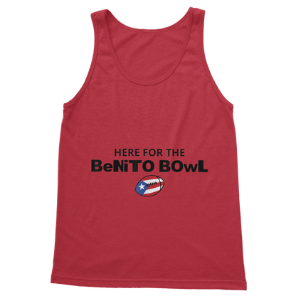 Benito Bowl Classic Adult Vest Top