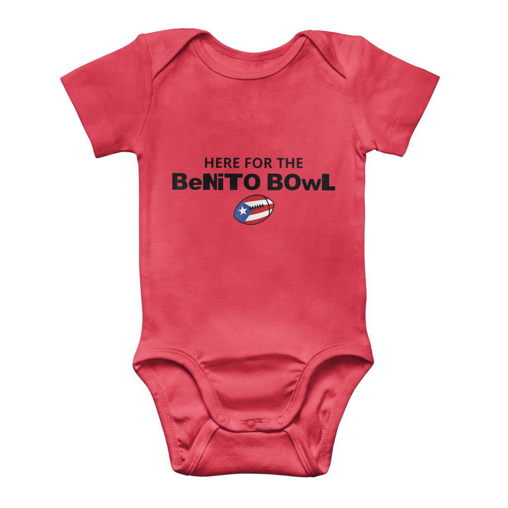 Benito Bowl Classic Baby Onesie Bodysuit