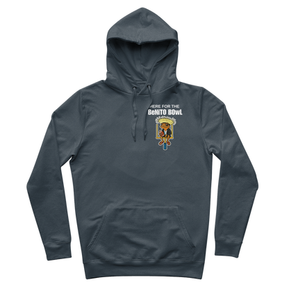 Benito Bowl 100% Organic Cotton Hoodie