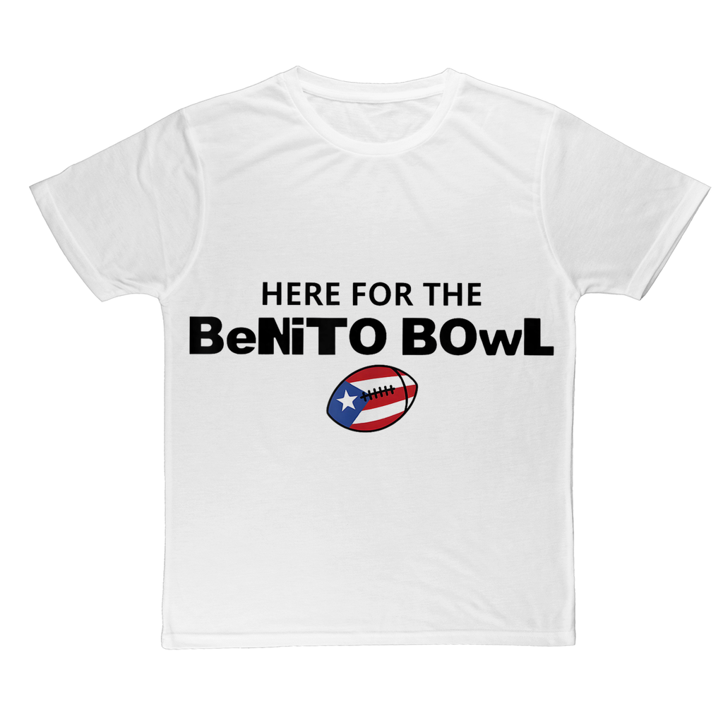 Benito Bowl Classic Sublimation Adult T-Shirt