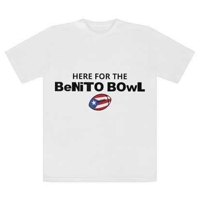 Benito Bowl Premium Cut and Sew Sublimation Unisex T-Shirt