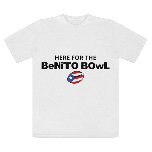Benito Bowl Premium Cut and Sew Sublimation Unisex T-Shirt
