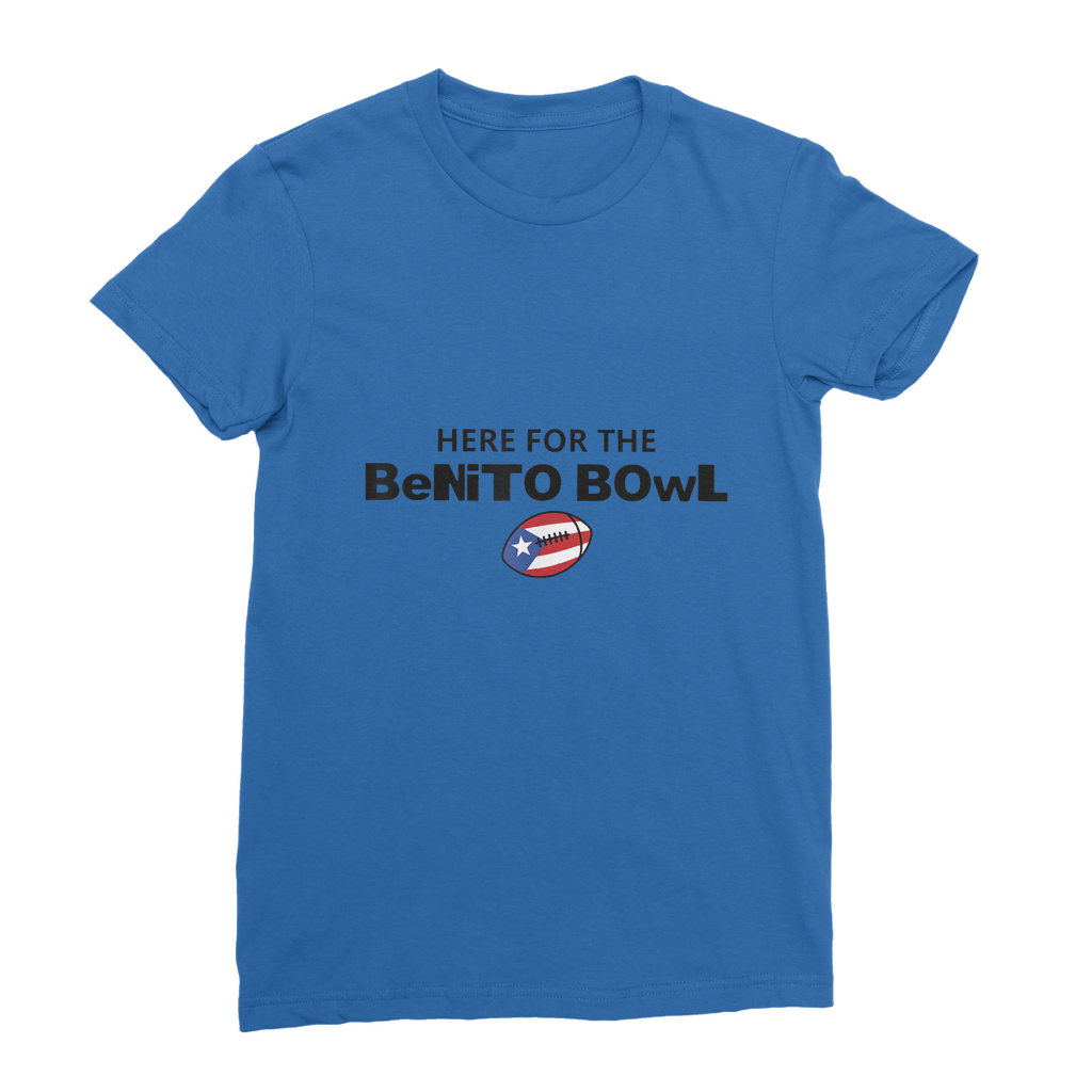 Benito Bowl Premium Jersey Women's T-Shirt