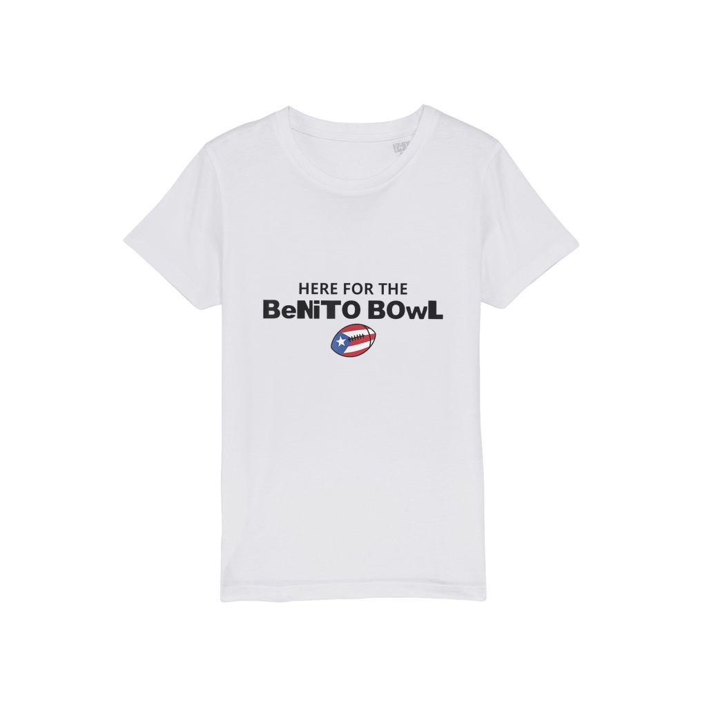 Benito Bowl Organic Jersey Kids T-Shirt