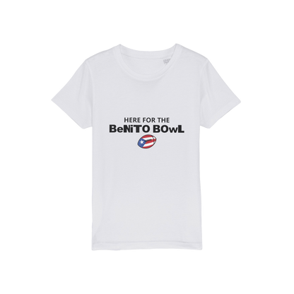 Benito Bowl Organic Jersey Kids T-Shirt