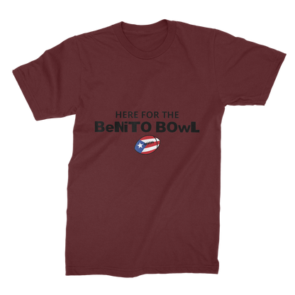 Benito Bowl Premium Jersey Adult T-Shirt