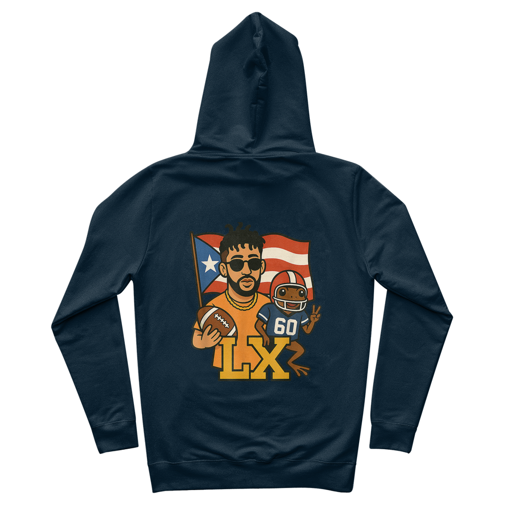 Benito Bowl 100% Organic Cotton Hoodie