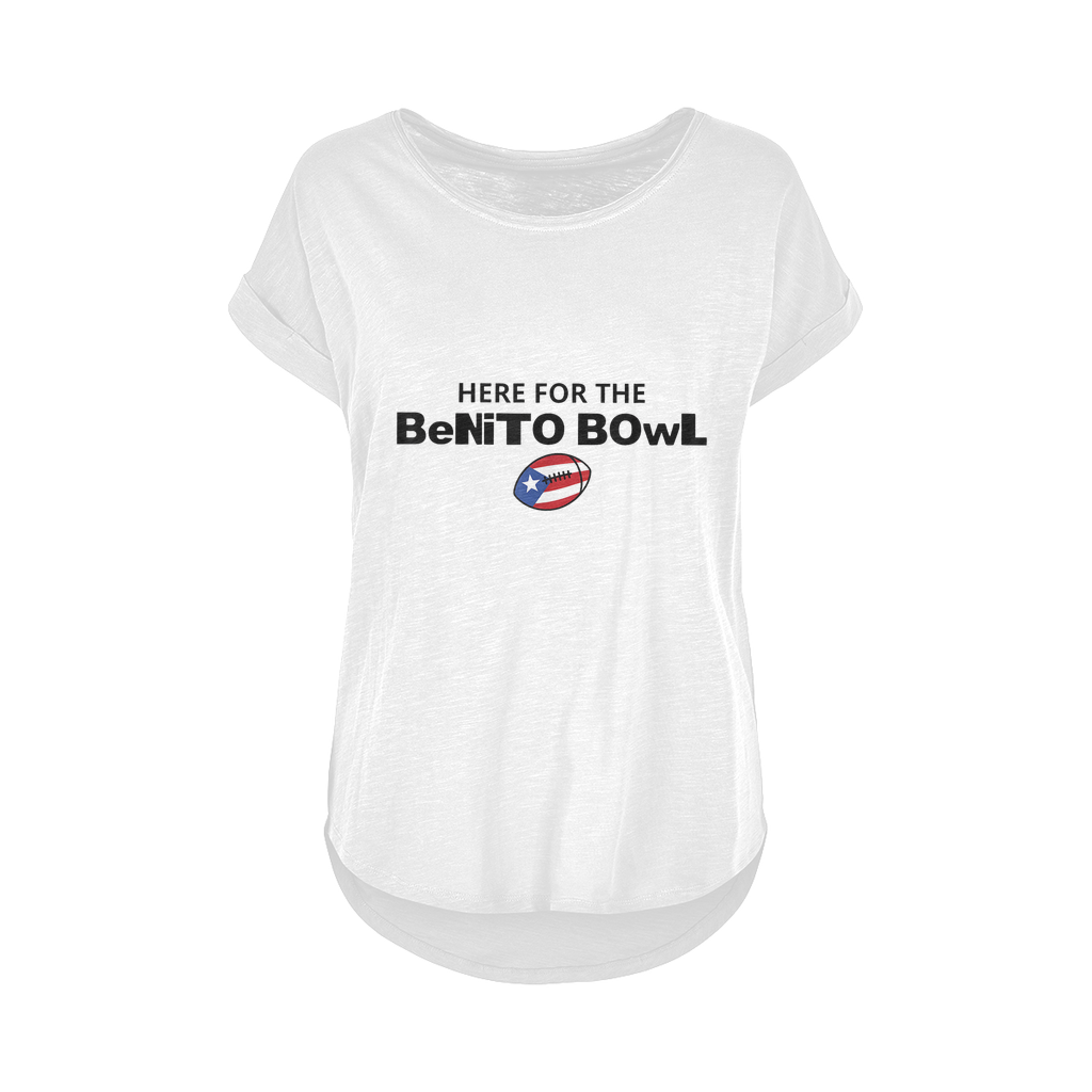 Benito Bowl Women's Long Slub T-Shirt XS-5XL