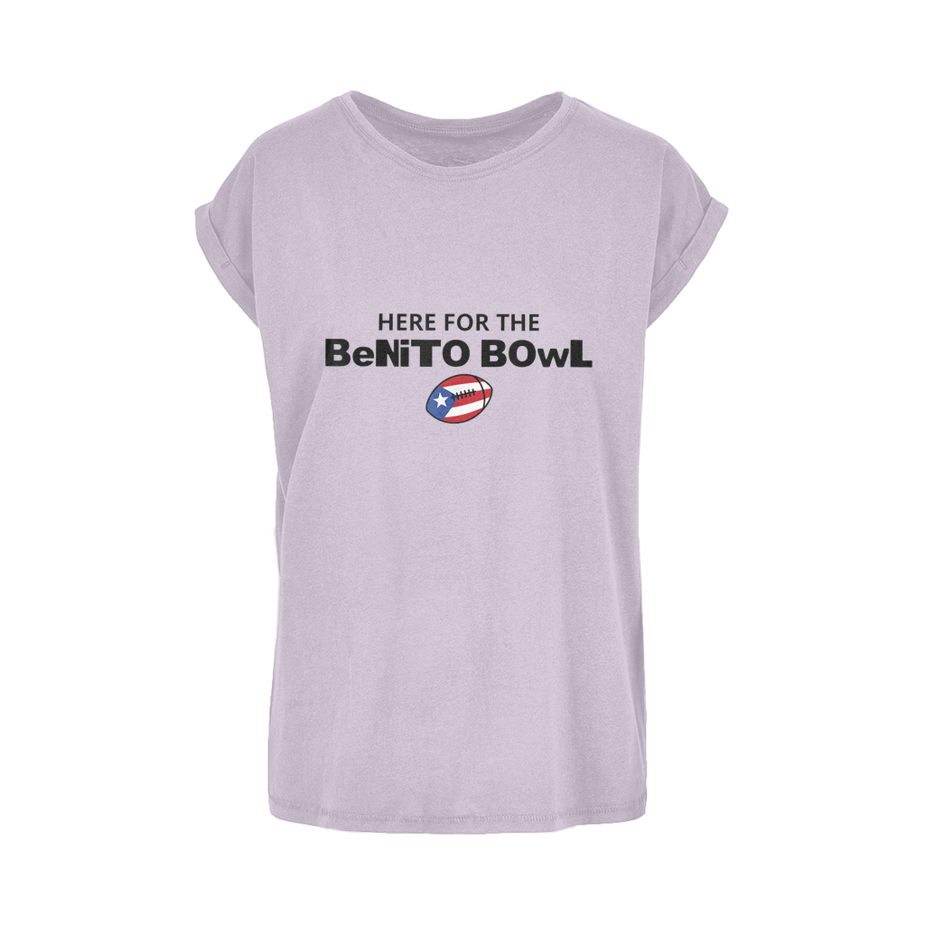Benito Bowl Women's Extended Shoulder T-Shirt XS-5XL