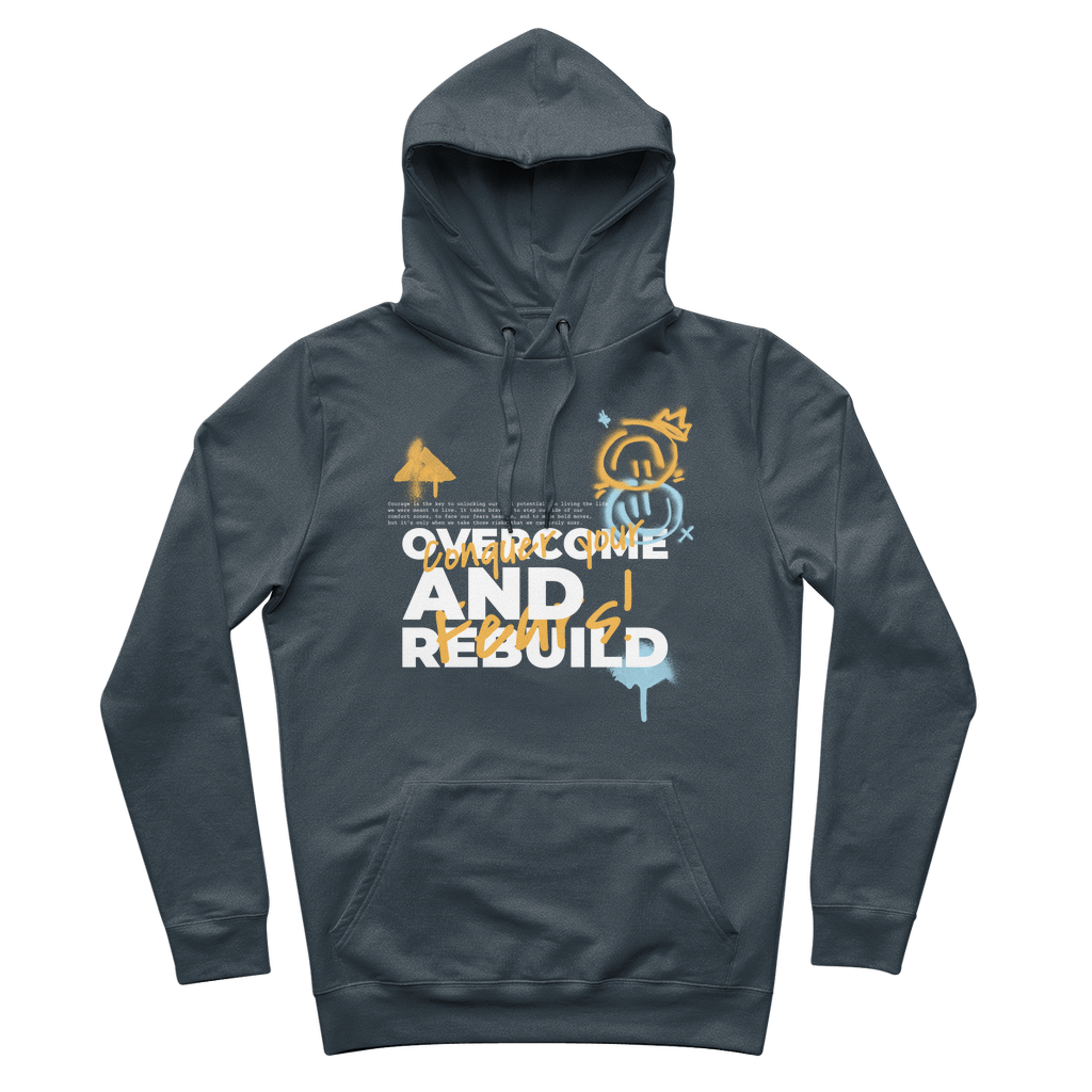 ZerofeaR Conquer 100% Organic Cotton Hoodie