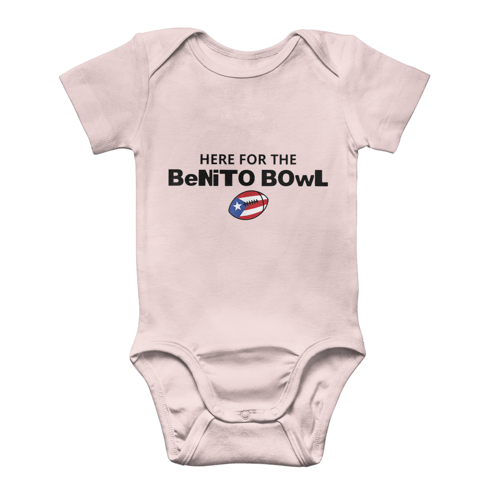 Benito Bowl Classic Baby Onesie Bodysuit
