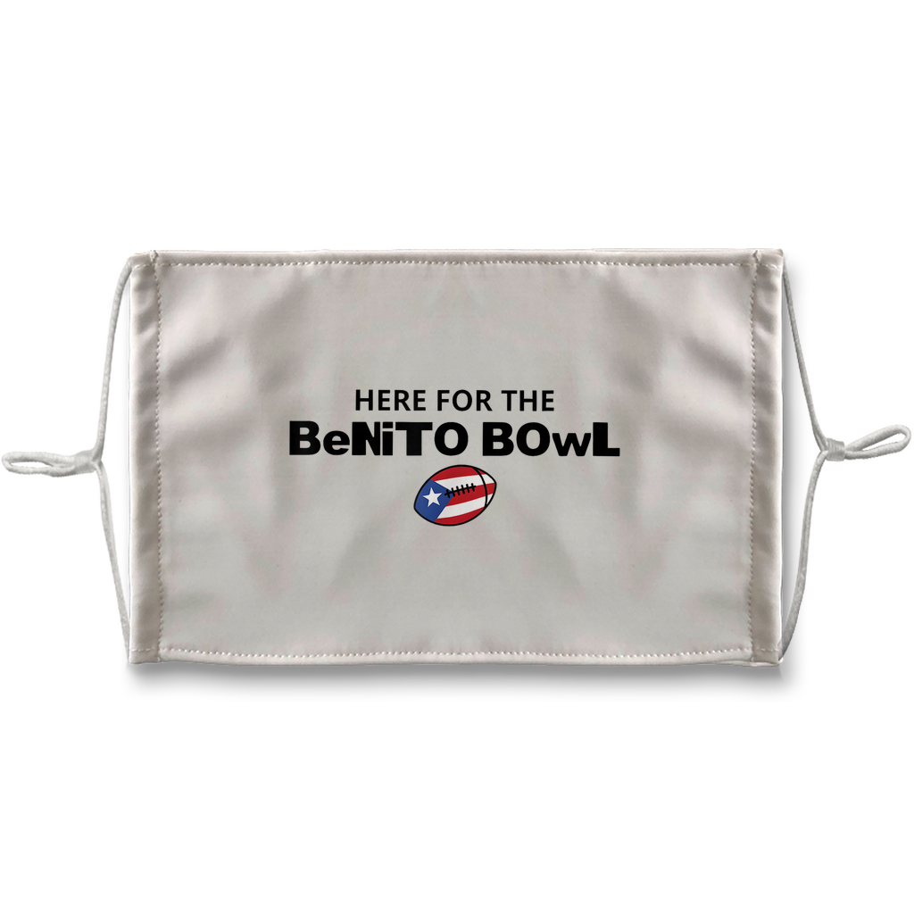 Benito Bowl Sublimation Face Mask