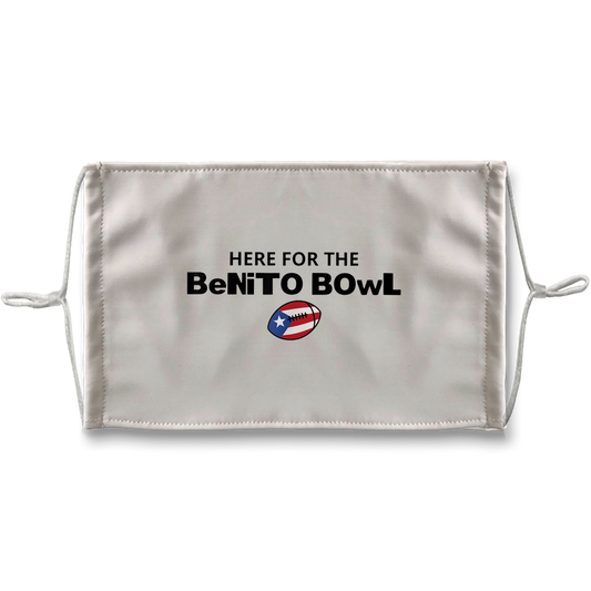 Benito Bowl Sublimation Face Mask