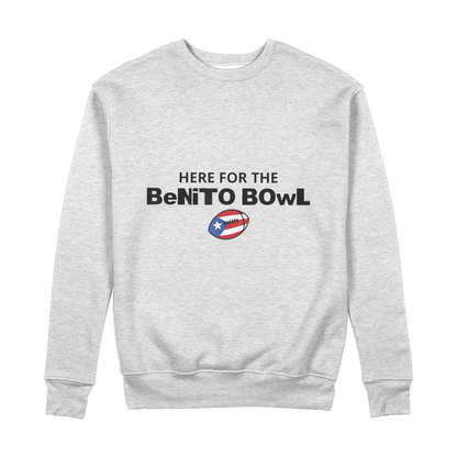 Benito Bowl 100% Organic Cotton Sweatshirt
