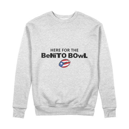 Benito Bowl 100% Organic Cotton Sweatshirt