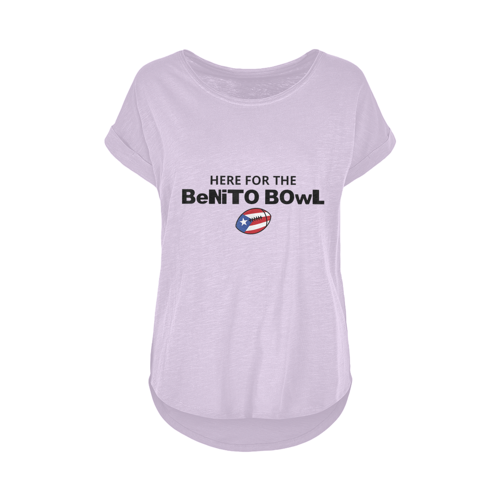 Benito Bowl Women's Long Slub T-Shirt XS-5XL