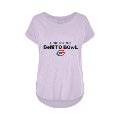 Benito Bowl Women's Long Slub T-Shirt XS-5XL