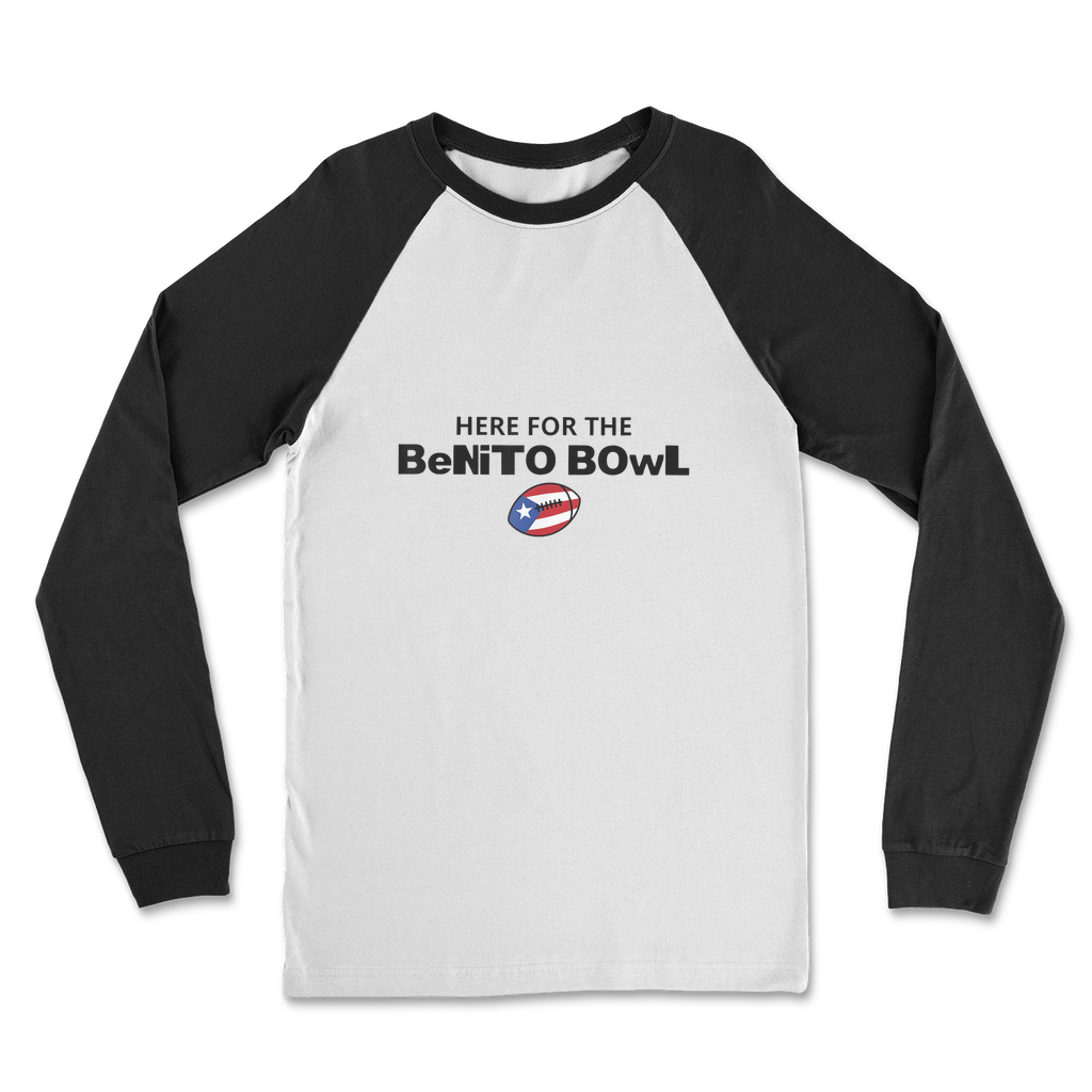 Benito Bowl Classic Raglan Long Sleeve Shirt