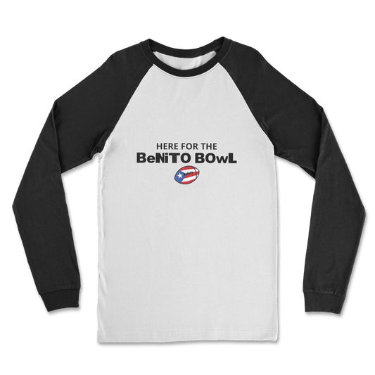 Benito Bowl Classic Raglan Long Sleeve Shirt