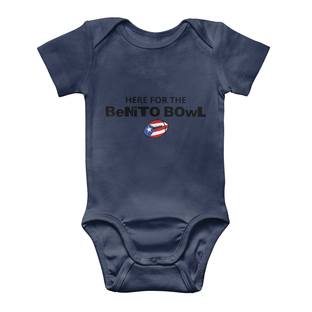 Benito Bowl Classic Baby Onesie Bodysuit