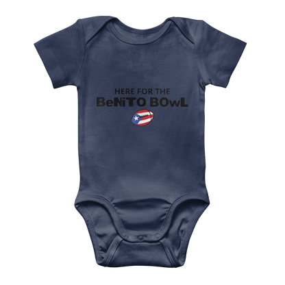 Benito Bowl Classic Baby Onesie Bodysuit