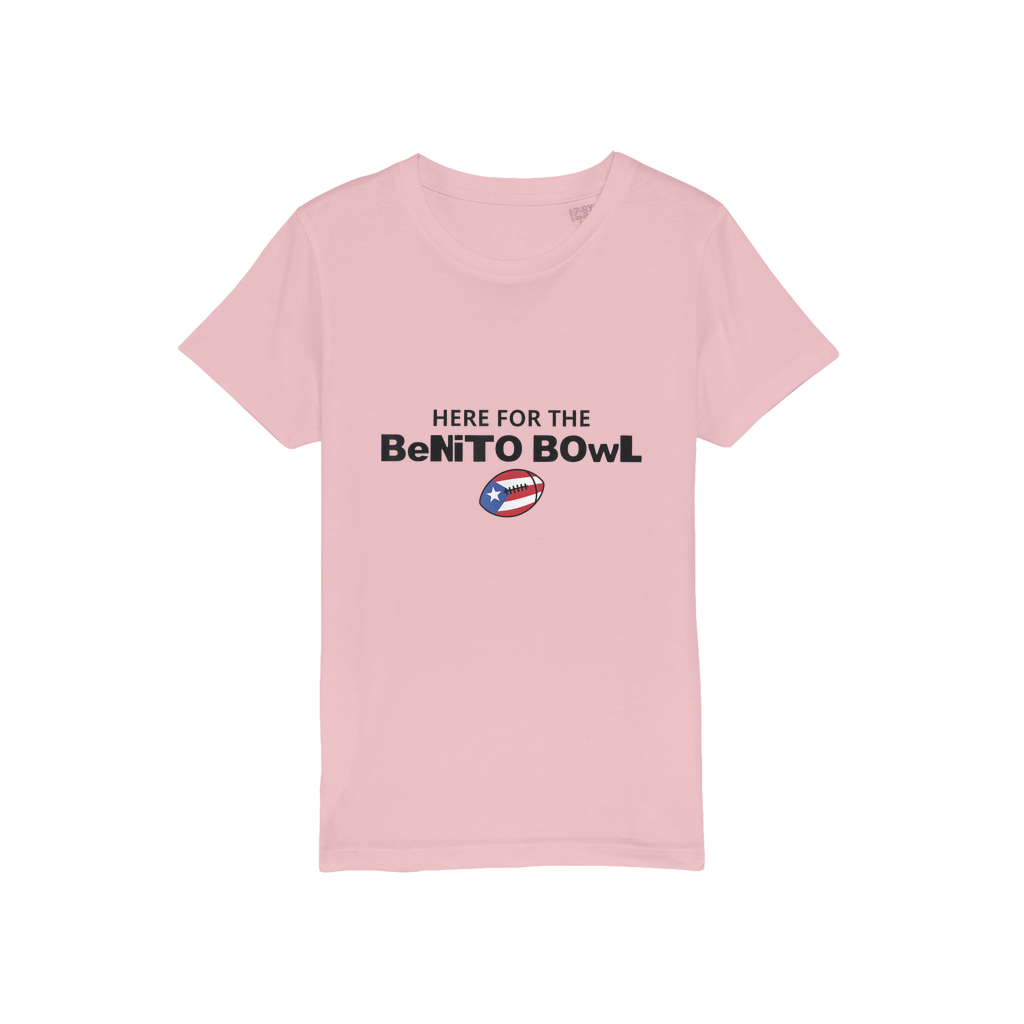 Benito Bowl Organic Jersey Kids T-Shirt