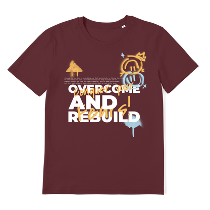 ZerofeaR Conquer Premium Organic Adult T-Shirt