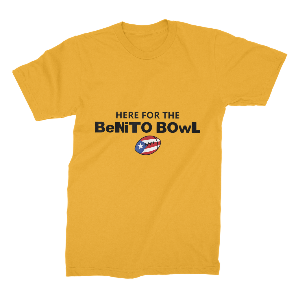 Benito Bowl Premium Jersey Adult T-Shirt