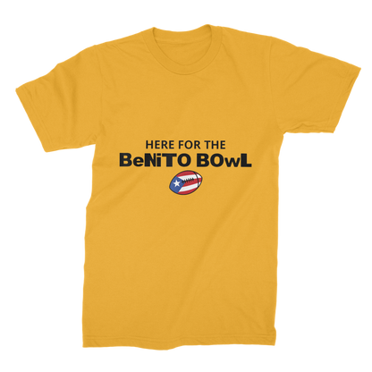 Benito Bowl Premium Jersey Adult T-Shirt
