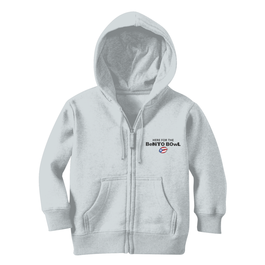 Benito Bowl Classic Kids Zip Hoodie