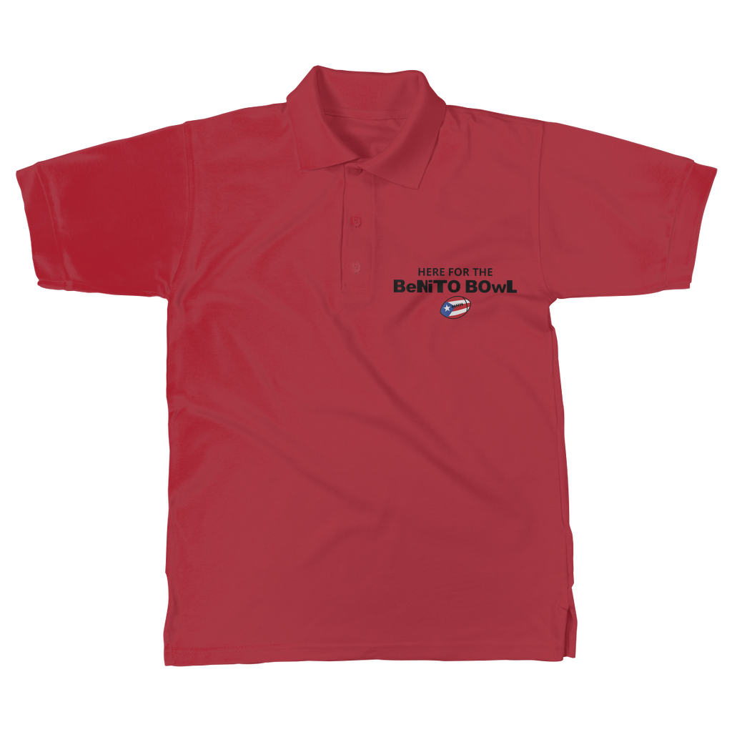 Benito Bowl Classic Women's Polo Shirt