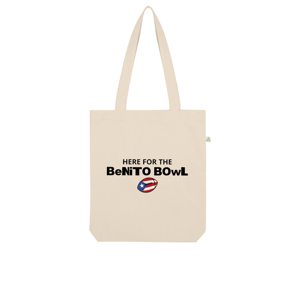 Benito Bowl Organic Tote Bag