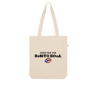 Benito Bowl Organic Tote Bag