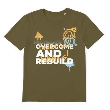 ZerofeaR Conquer Premium Organic Adult T-Shirt