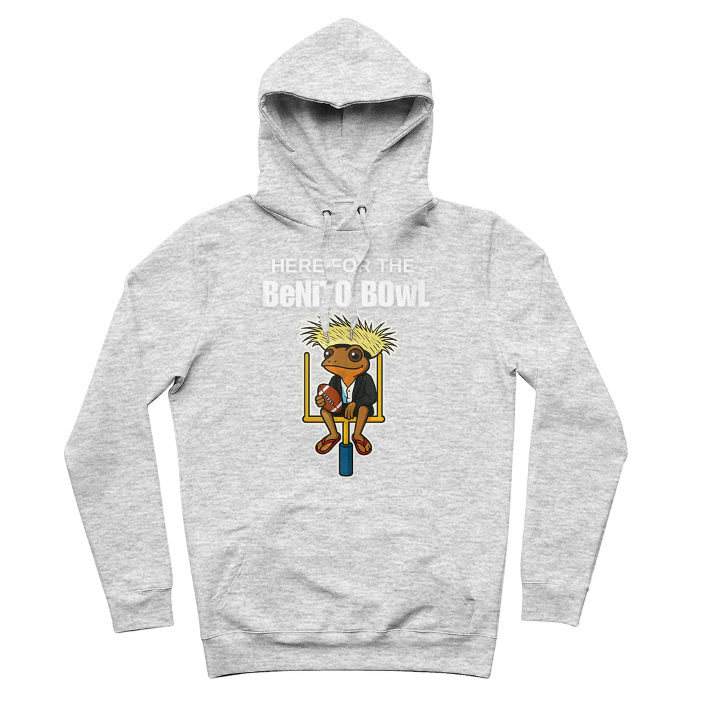 Benito Bowl 100% Organic Cotton Hoodie