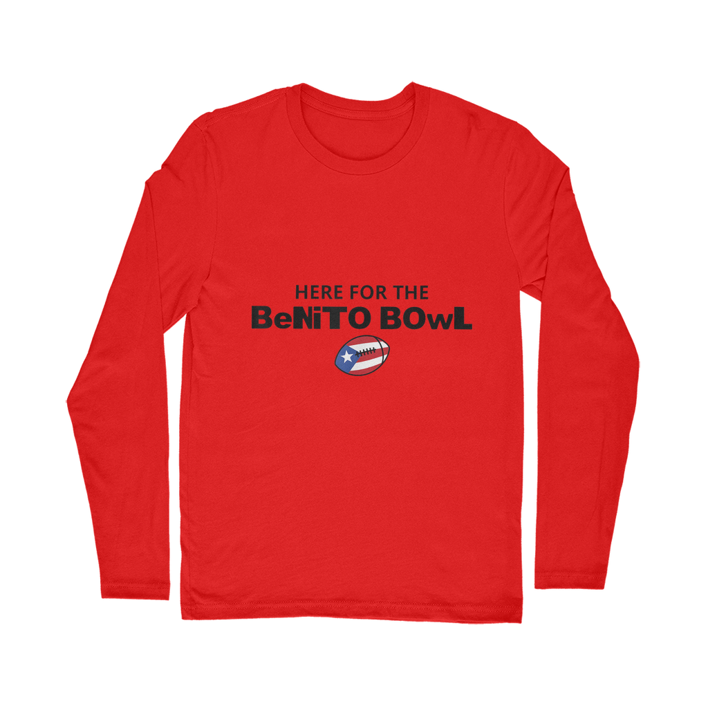 Benito Bowl Classic Long Sleeve T-Shirt