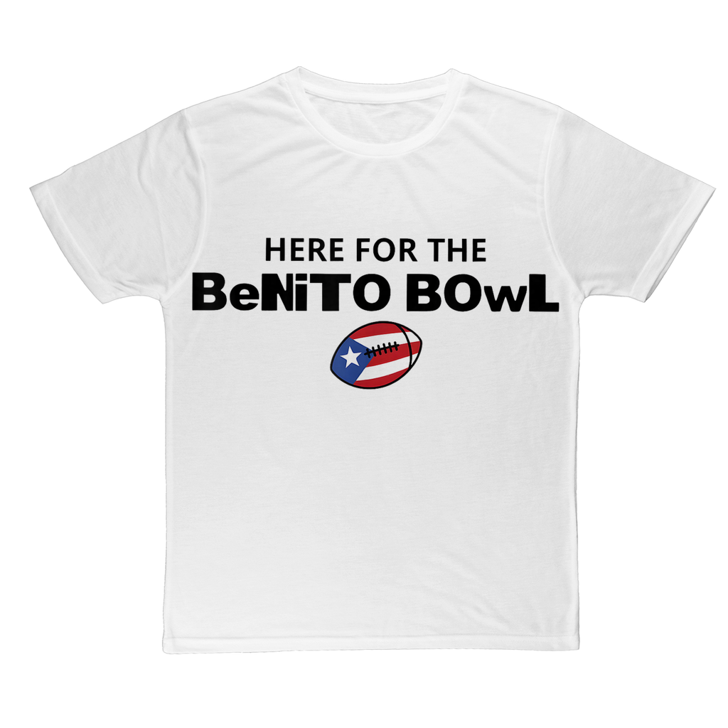 Benito Bowl Classic Sublimation Adult T-Shirt