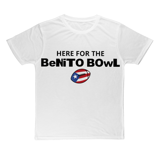 Benito Bowl Classic Sublimation Adult T-Shirt