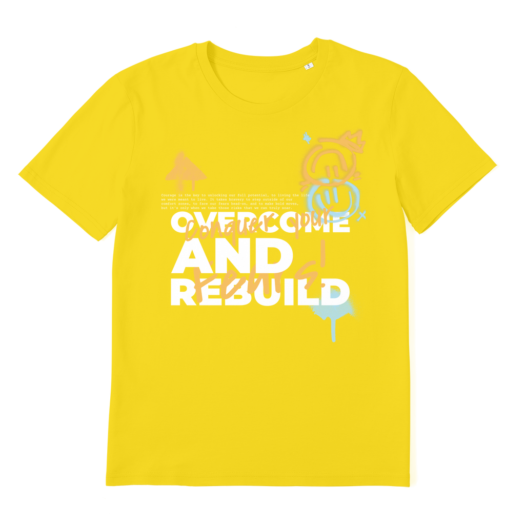 ZerofeaR Conquer Premium Organic Adult T-Shirt