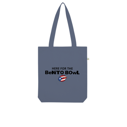 Benito Bowl Organic Tote Bag