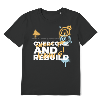 ZerofeaR Conquer Premium Organic Adult T-Shirt