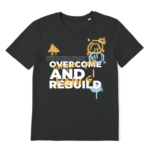 ZerofeaR Conquer Premium Organic Adult T-Shirt