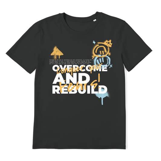 ZerofeaR Conquer Premium Organic Adult T-Shirt
